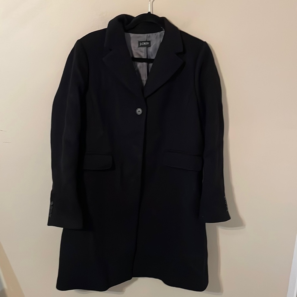 J. Crew Lady Day Wool Thinsulate Pea Coat